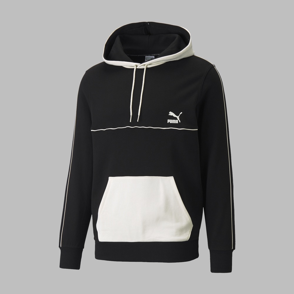 Hoodie Puma CLSX Piped Hombre